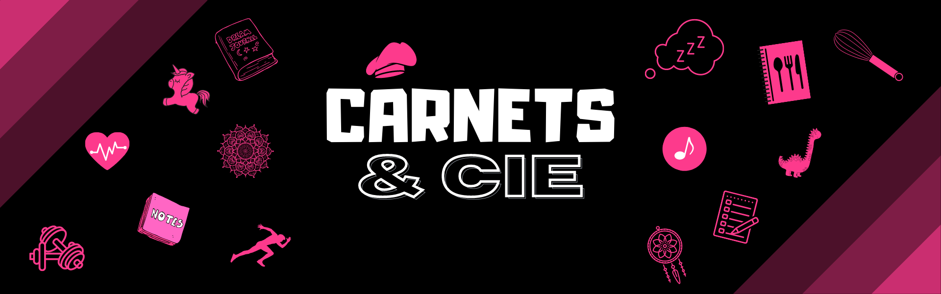 Carnets & cie - Banderole