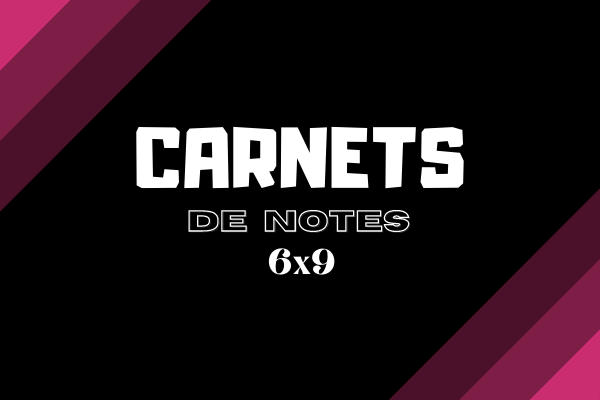 Carnets de notes 6x9